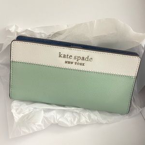 Kate Spade Cameron Large slim bifold wallet